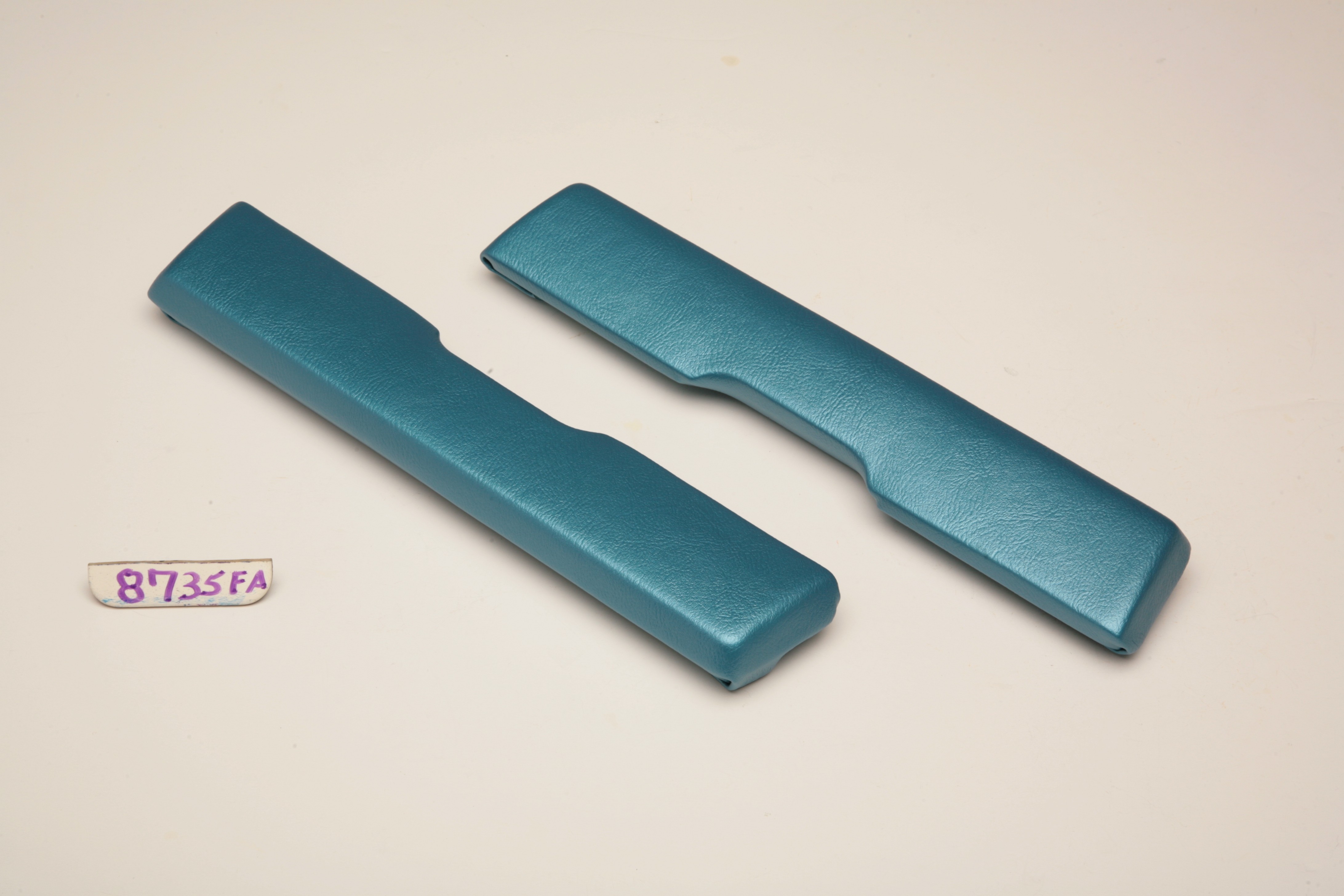 Arm Rest Pads Bright Blue 1966-1967 Impala 2 Door