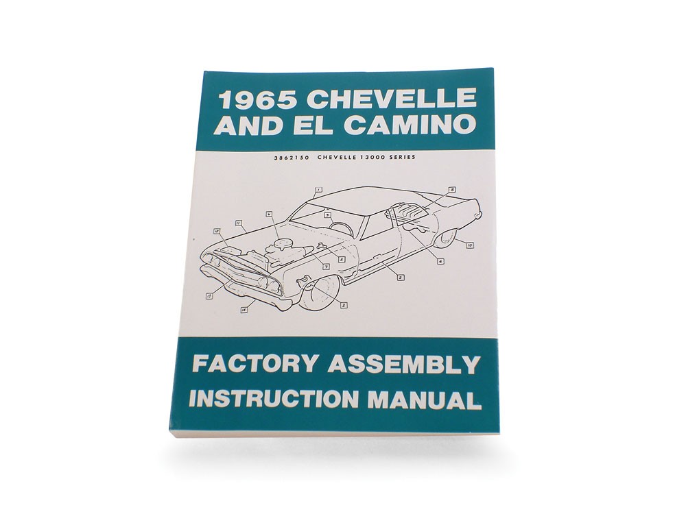 Manual 1965 Chevelle Factory Assembly