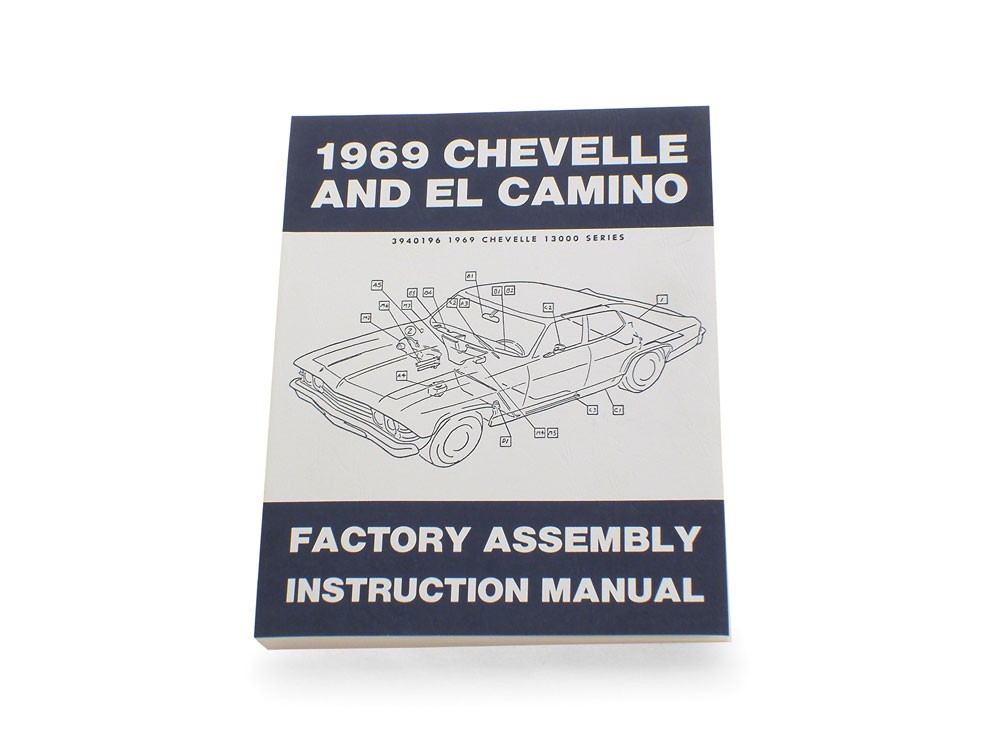 Manual 1969 Chevelle Factory Assembly