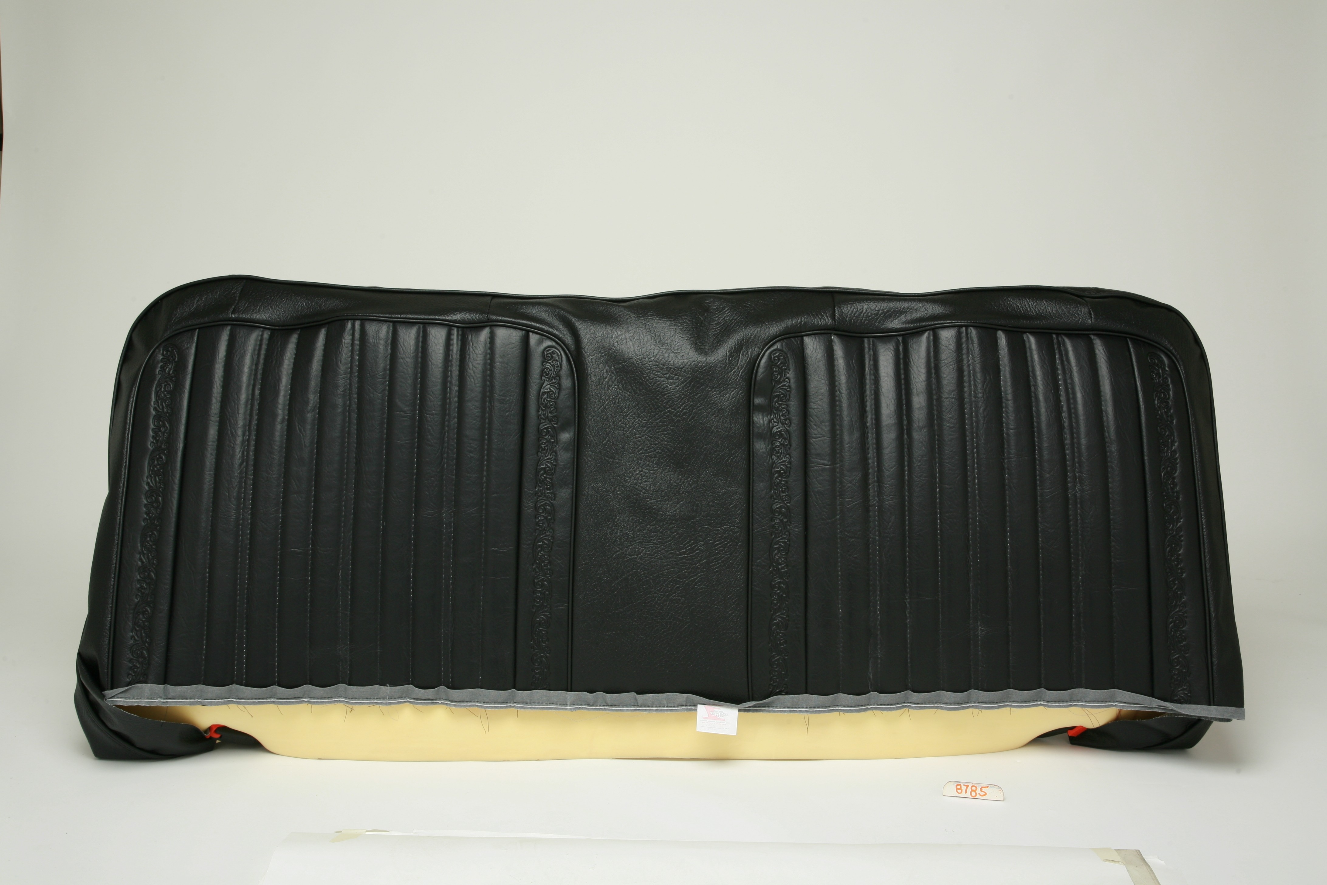 Seat Cover Set Black 1971-1972 Cheynne Bench-VNYL