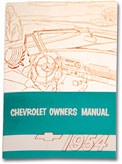 Manual 1954 Chevy Owners