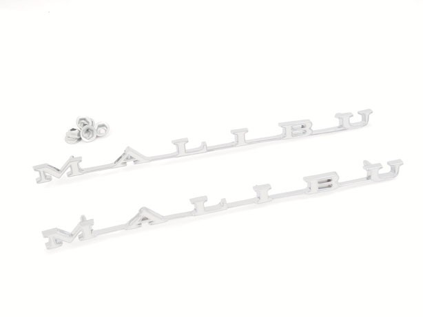 Emblem 1969 'Malibu' Rear Quarter