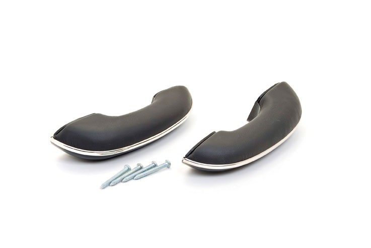 1955-1956 210 Front Armrests Black