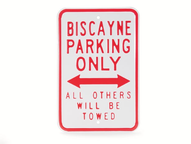 BISCAYNE PARKING ONLY