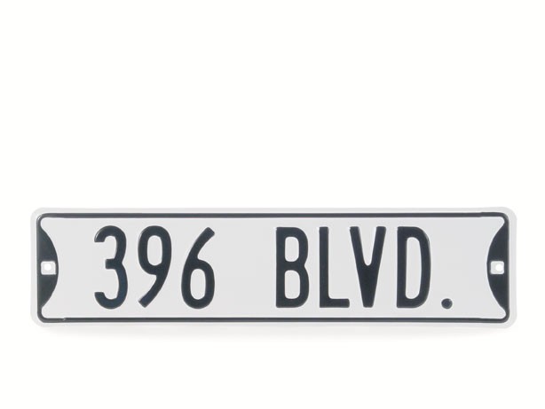396 BLVD SIGN