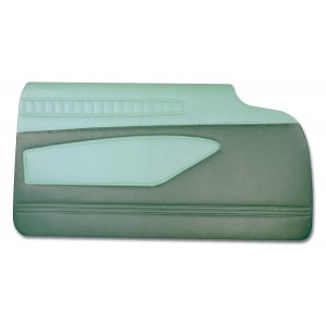 1960 Chevrolet Bel Air Door Panel Set Green 2 Door Sedan 