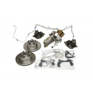1958 Impala  Front Disc Brake Conversion Kit -9" Booster