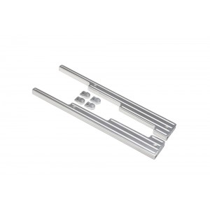 Billet Spark Plug Wire Loom Brackets -Ball Milled