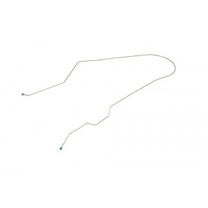 1956-1957 Convertible Front To Rear Long Brake Lines -Stainless Steel