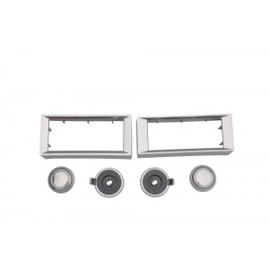 1965-1977 Chevelle Radio Faceplate And Knob Kit