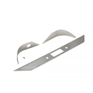 1955-1956 Dash Inserts With Modern Radio Cut-outs