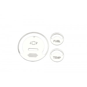 1957 Chevrolet Stock Cluster Cover-up -Standard Transmission