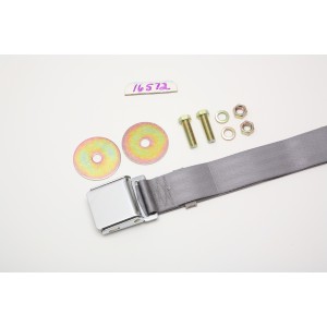 1955-1980 Rear Seat Belt -SILVER