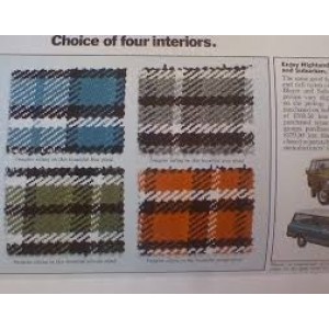 1972-1973-1974 Highlander Blazer Bucket Seat Cover's