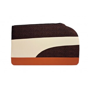 1957 Bel Air 2 Door Hardtop Preassembled Side Panel Set -Beige/COP