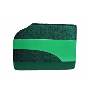 1957 Bel Air 4 Door Hardtop Preassembled Side Panel Set -Black/SIlver