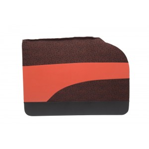 1957 Bel Air 4 Door Hardtop Preassembled Side Panel Set -Black/RED