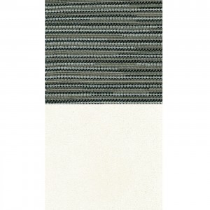 1955 Bel Air 2 Door Hardtop Preassembled Side Panel Set -Ivory/GREY