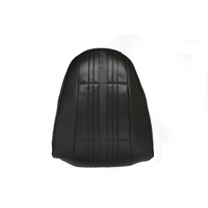 Front Seat Covers Black 72 Nova Bkts-Cstm