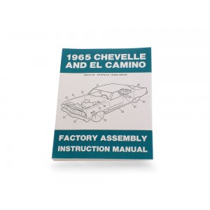 Manual 1965 Chevelle Factory Assembly