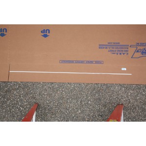 Molding 1961 Impala 2 door Left Hand Upper Quarter