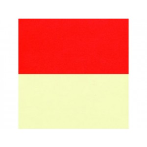 1956 Bel Air 4 Door Hardtop Preassembled Side Panel Set -Beige/Red