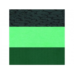 1957 Bel Air 2 Door Sedan Preassembled Side Panel Set -Green/Green