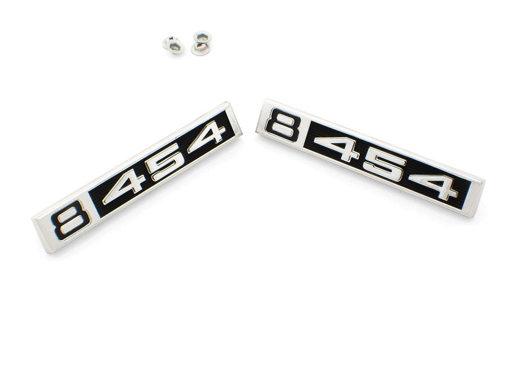 Emblem 1969-1970-1971-1972 Pickup '8 454' Front Fender