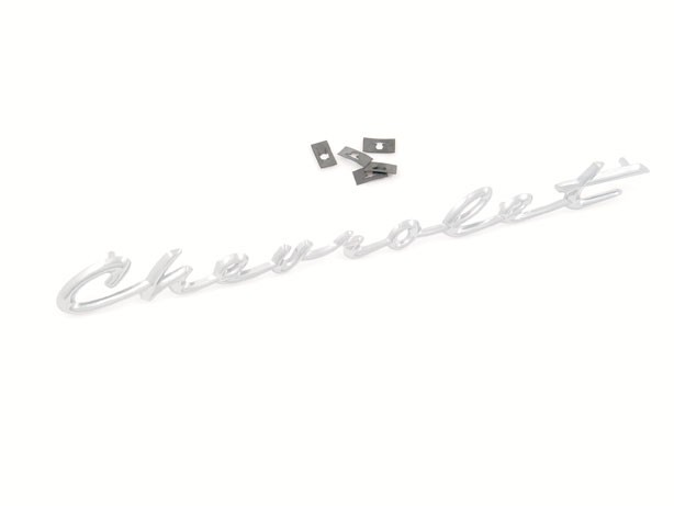 1958 'chevrolet' Trunk Script