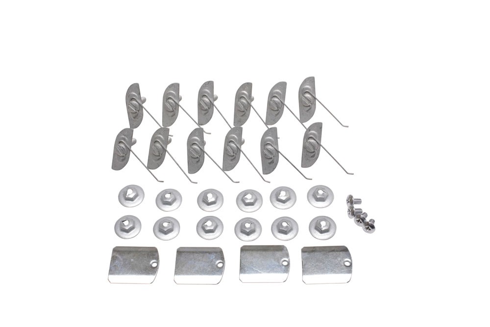 1956 210 & 150 Door Side Molding Clip Set