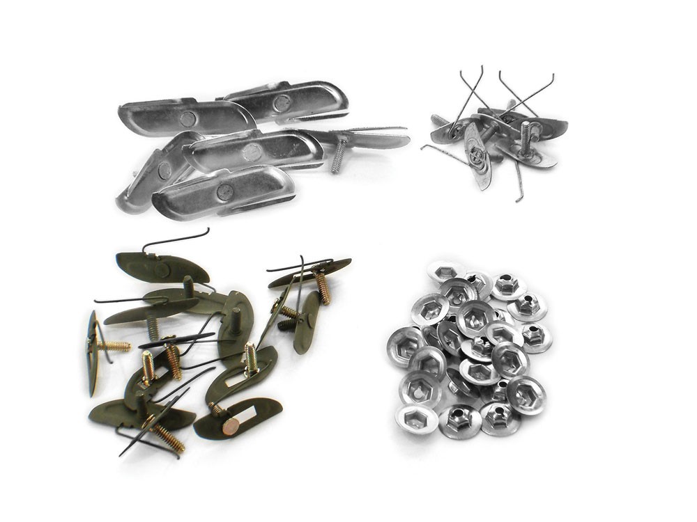 1956 210 Quarter Panel Molding Clip Set