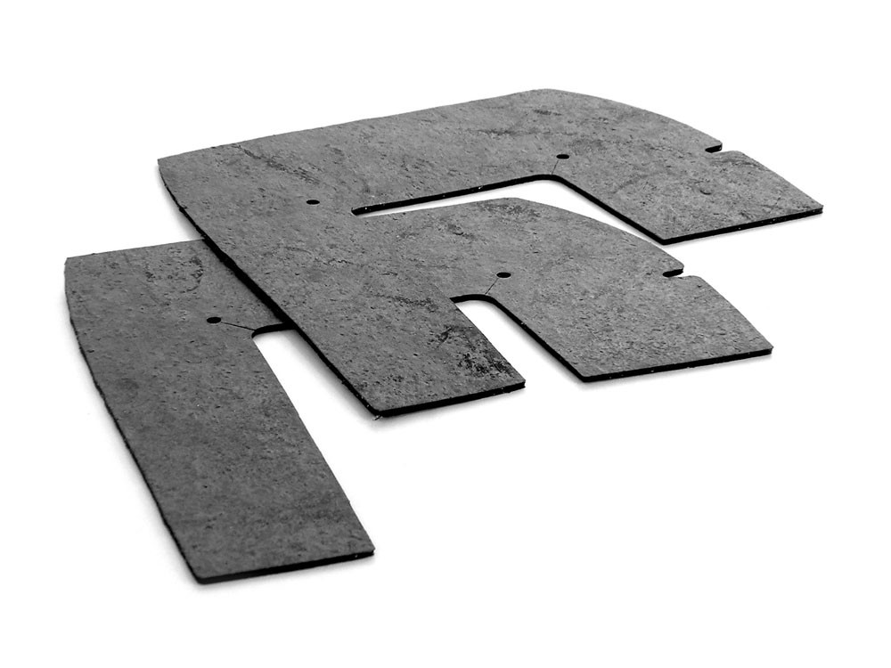 Seals 1957 Under Tail Light Dust