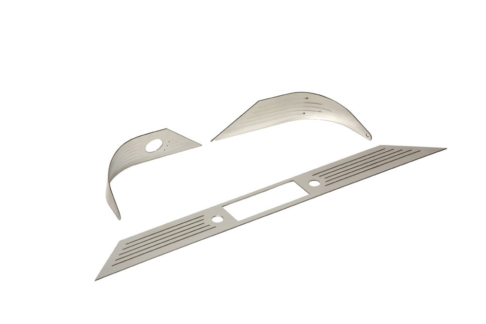 1955-1956 Dash Inserts With Five Plain Lines