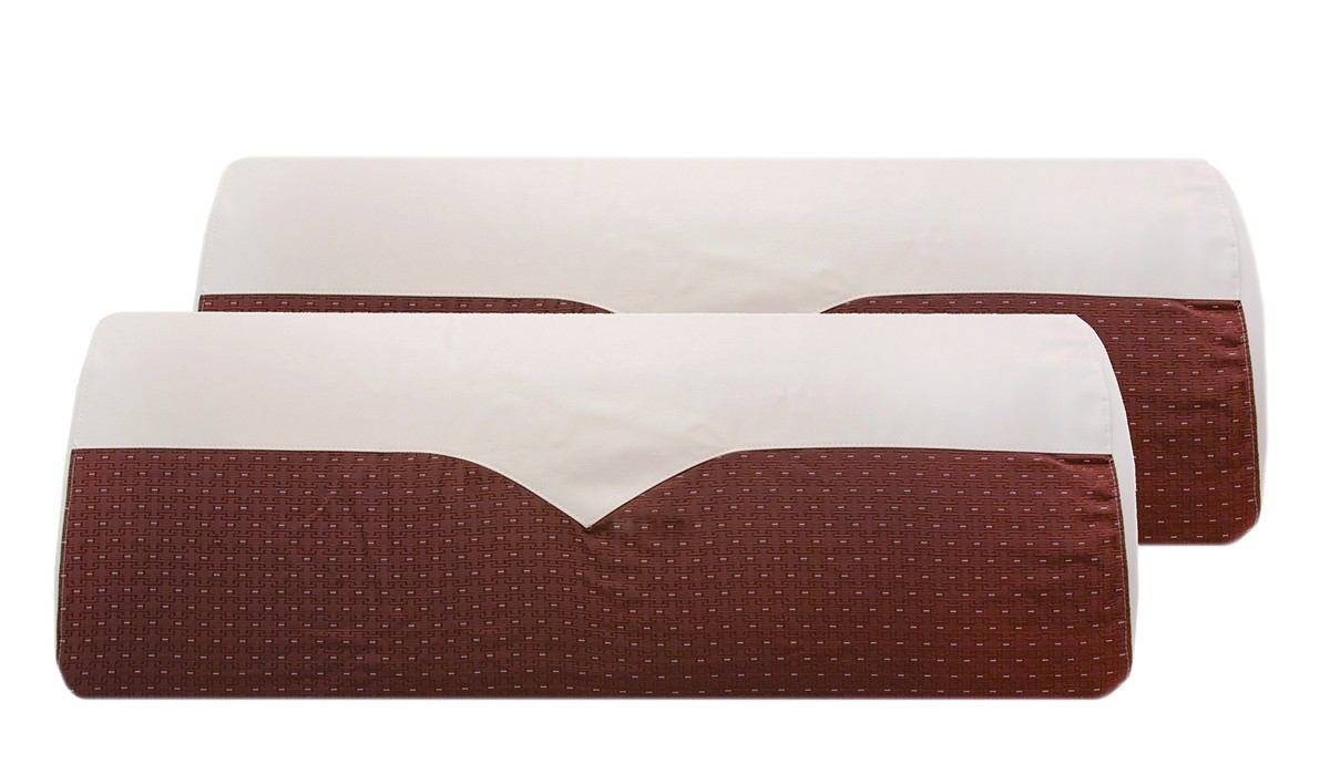 1955 Bel Air 2 Door Sedan Seat Cover Sets -Ivory / Dark. Grey