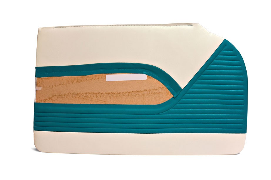 1955 Bel Air Convertible Preassembled Side Panel Set -Ivory/TRQ