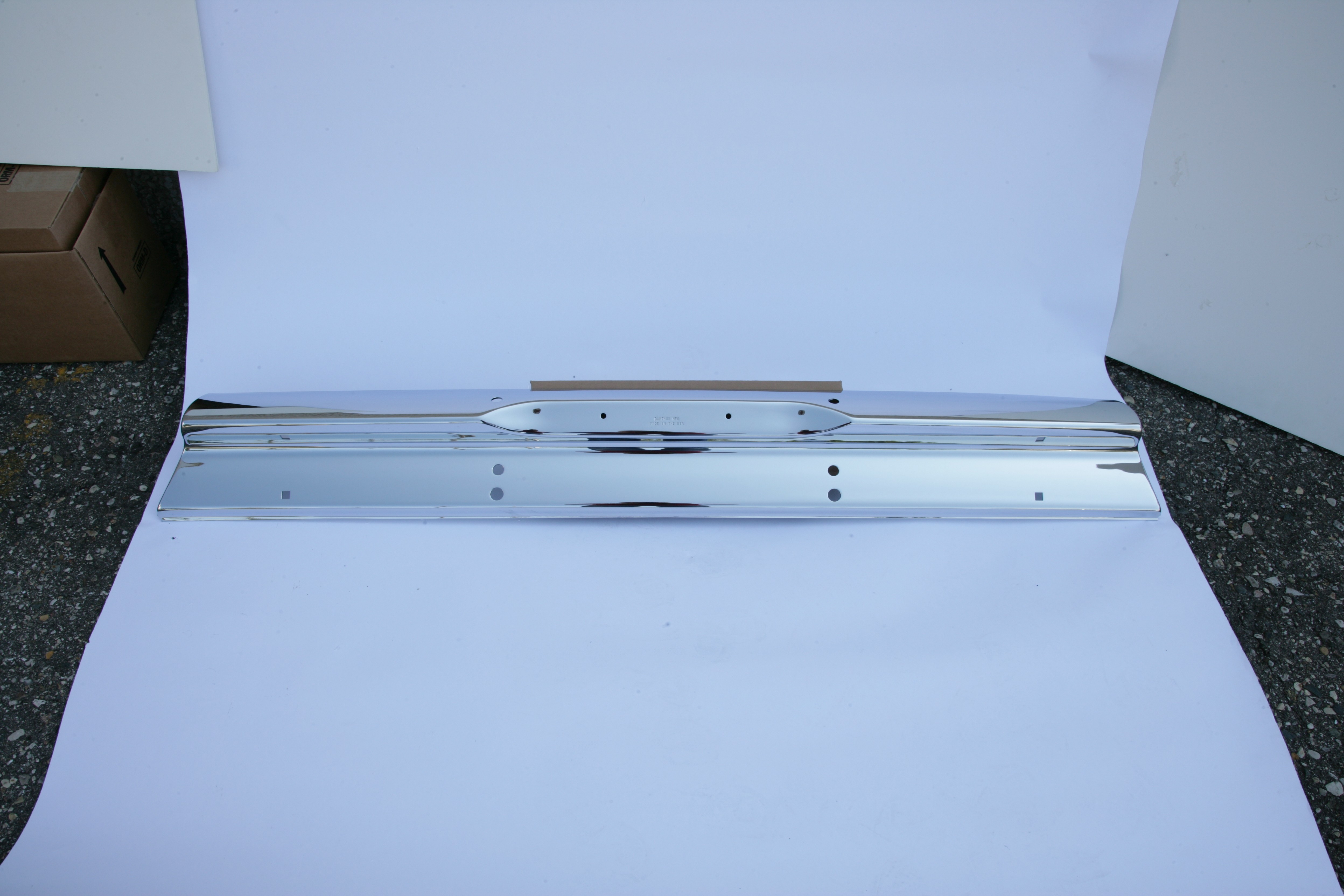 1957 Nomad And Wagon Rear Center Bumper