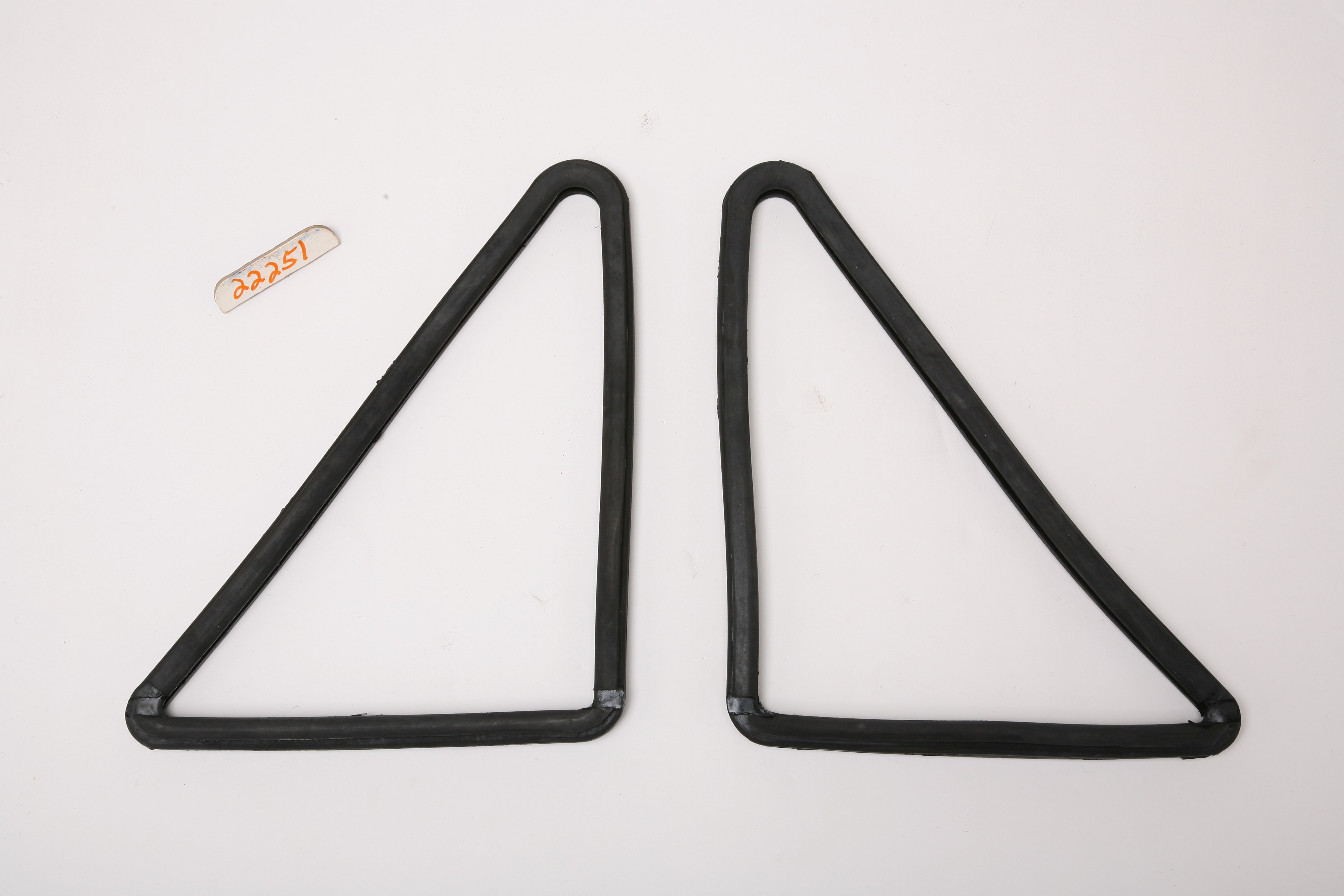 1955-1956-1957 Quarter Glass Channels -4 Door Sedan