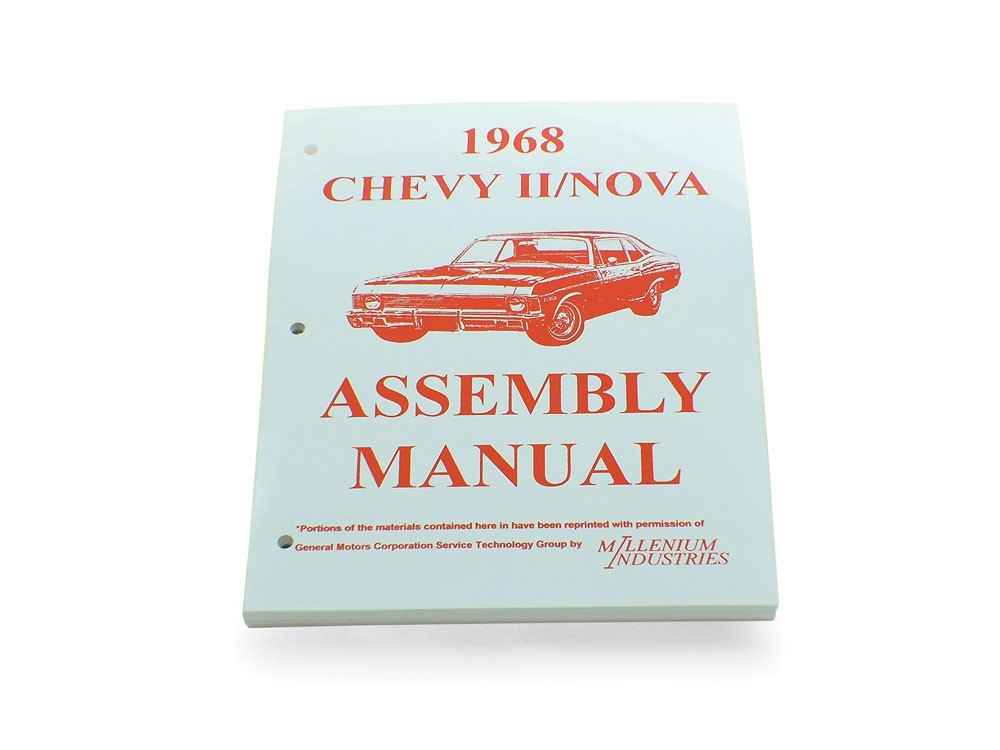 Manual 1968 Nova Factory Assembly