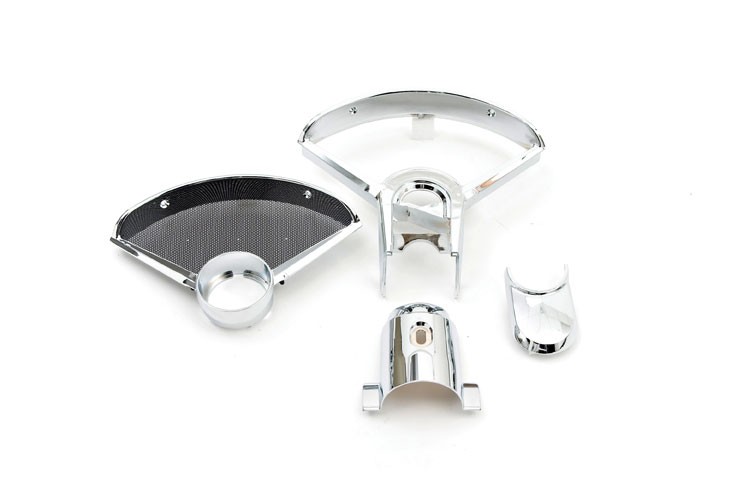 1955-1956 Standard Chrome Dash Bezels