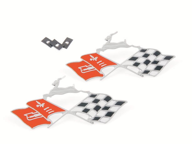 1961 Impala Quarter Panel Flags