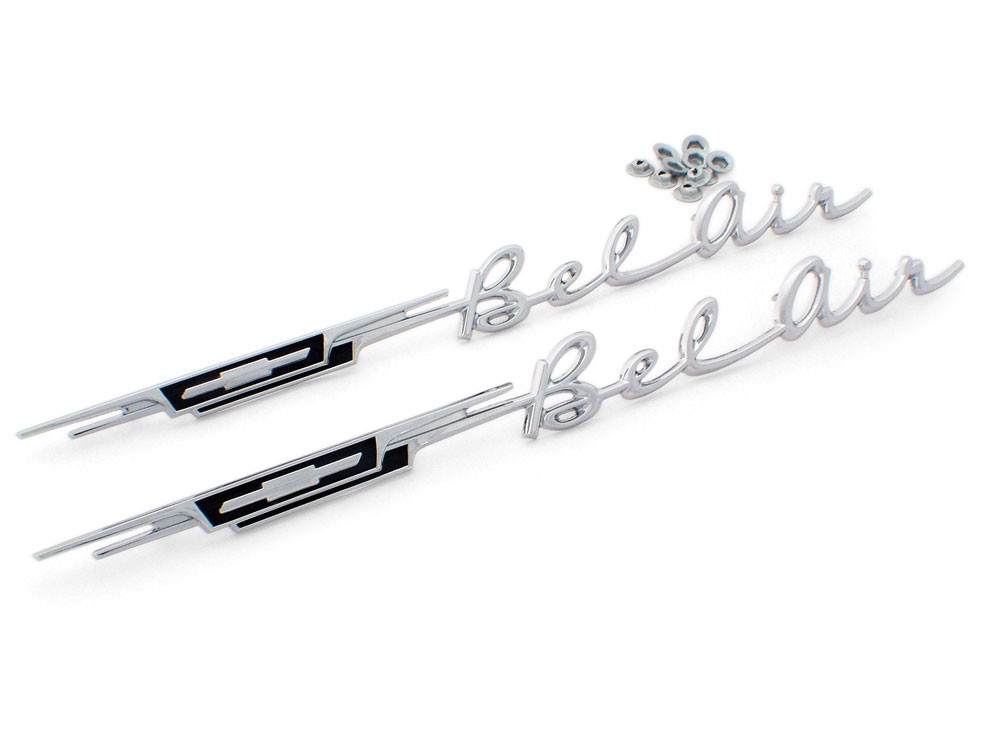 1962 'bel Air' Quarter Panel Emblem