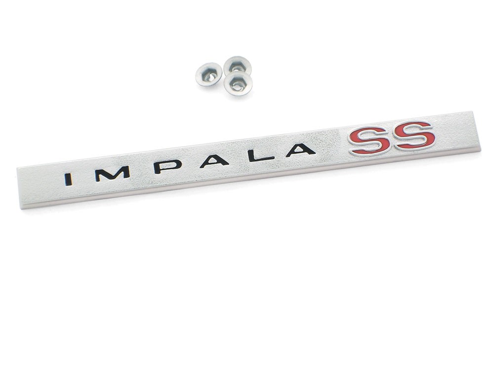 Emblem 1965'Impala SS'Rear Lower Molding